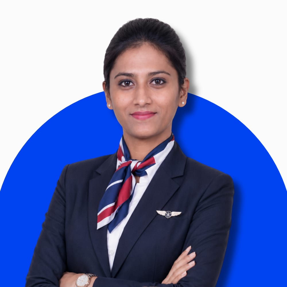 Mili Kandachiya placed at Ahmedabad International Airport
